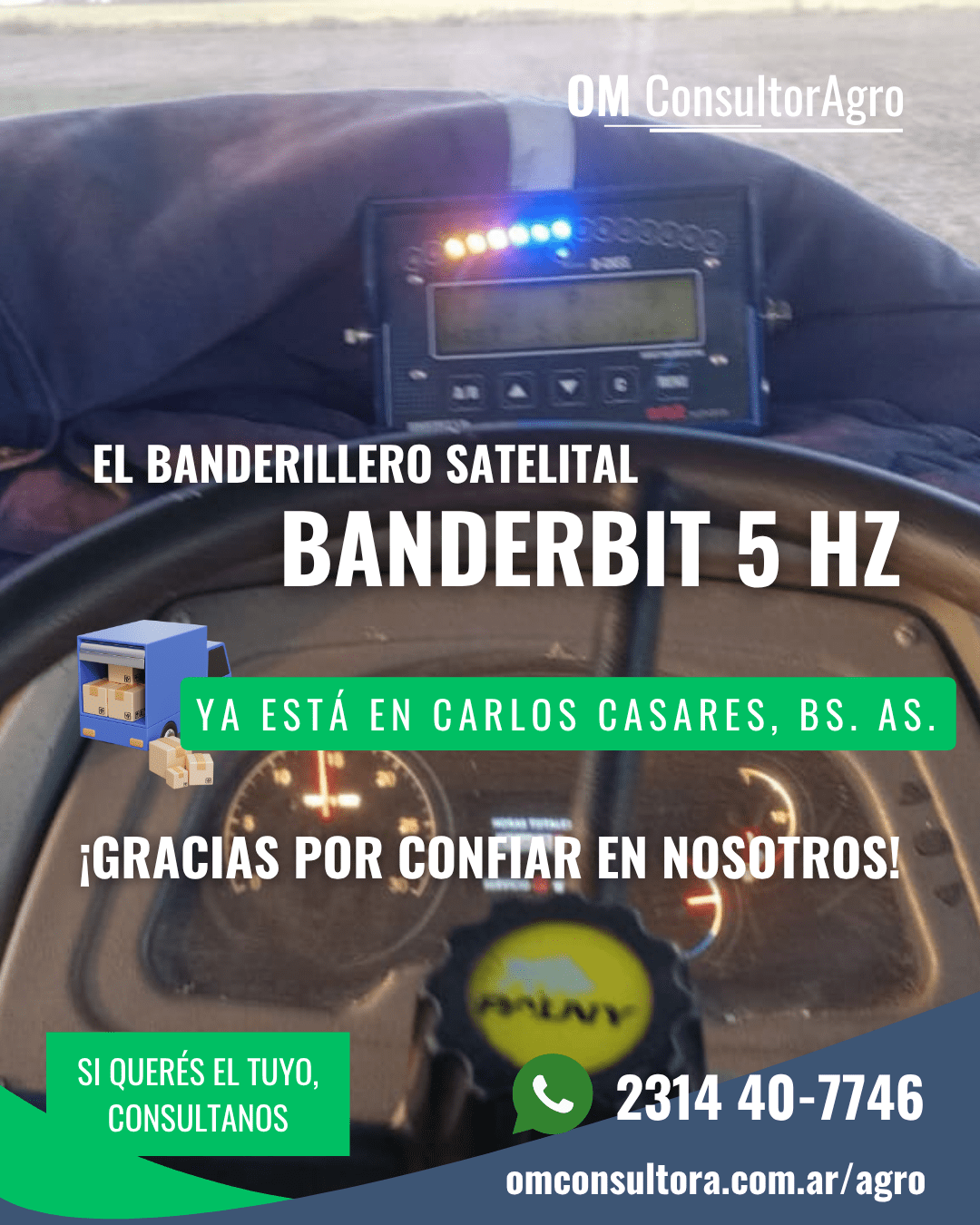 BanderBit 5Hz en operación