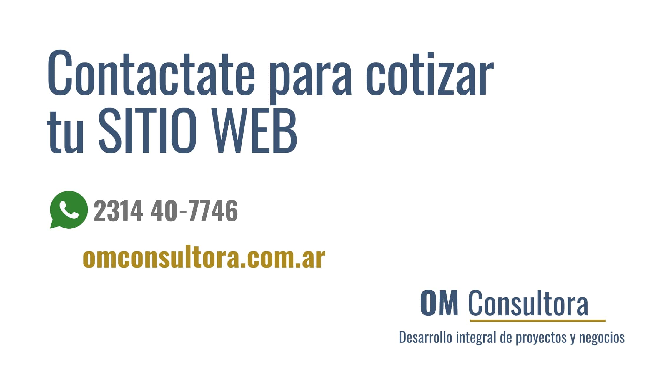 OM Consultora - Servicios digitales