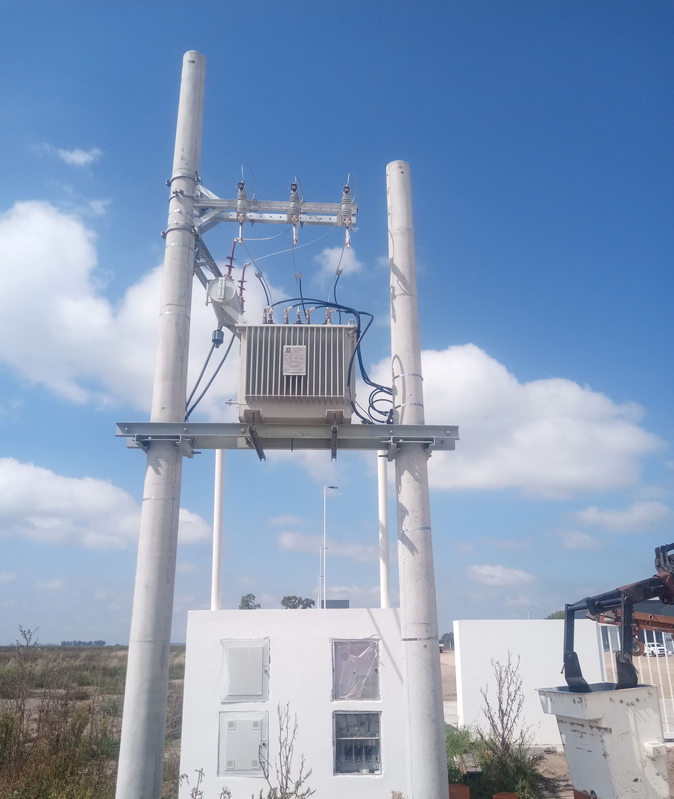 Construcción de centros de transformación